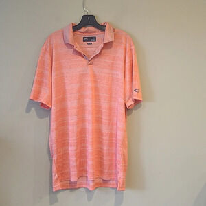 Oakley Hydrolix men's polo T-shirt size L peach color